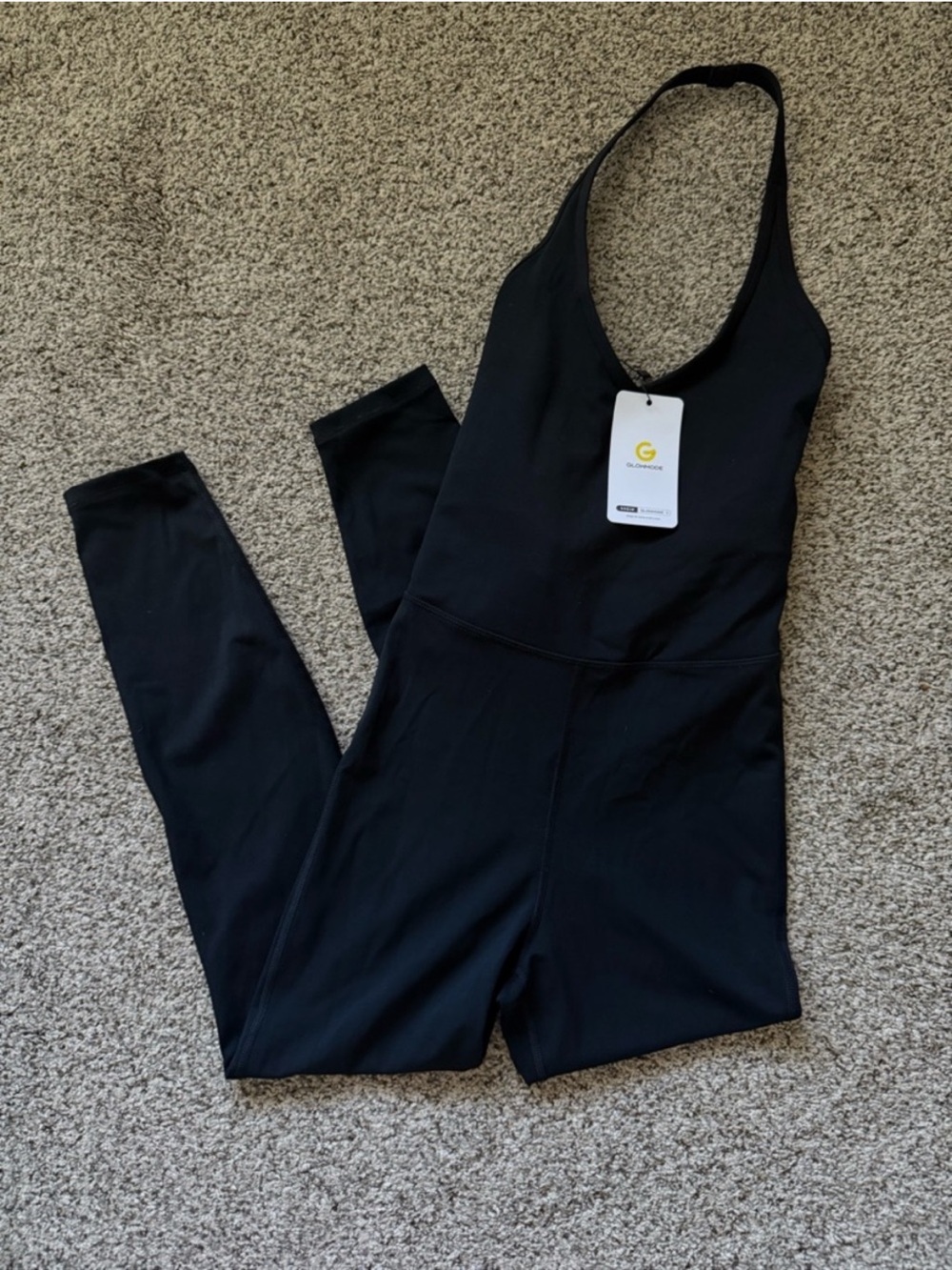 3/$15 GloMove Black Women's Jumpsuit